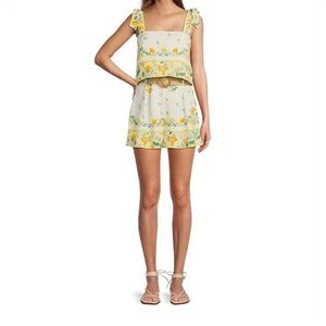 Antonio Melani Yellow and Cream Two-Piece Set(NWT)